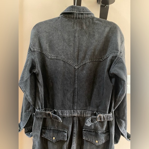 Free People - We the Free The Townes Coverall Denim Jumpsuit - Picture 6 of 10